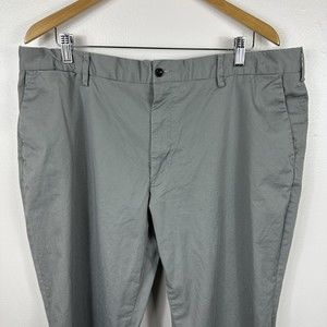 Polo Ralph Lauren Pants Adult Men’s 40 Flat Front Chino Khaki Gray 40x30 Casual